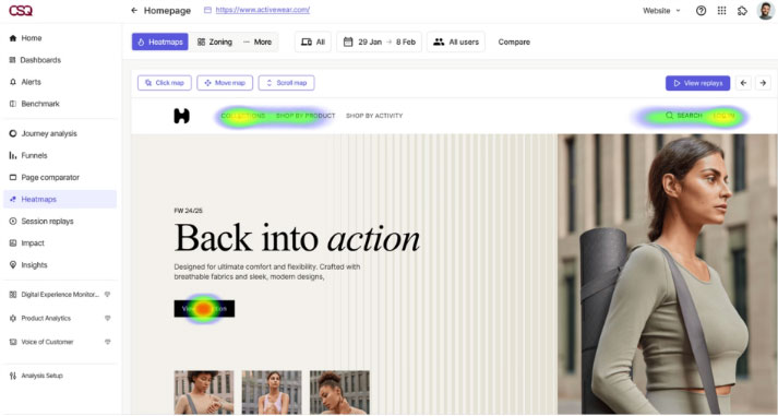 Bản đồ nhiệt web