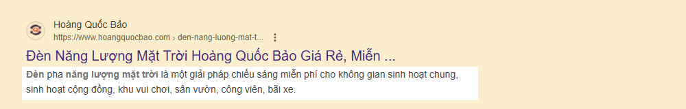 Viết mô tả Meta