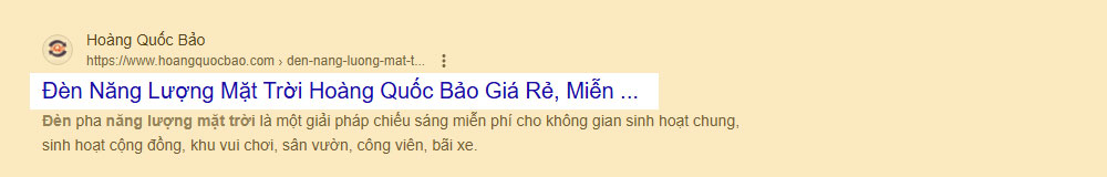 Tạo thẻ tiêu đề