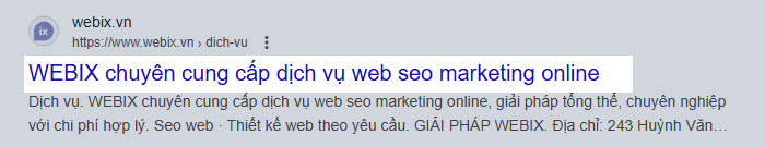 Tối ưu hóa thẻ tiêu đề và mô tả