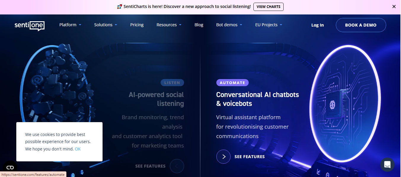 Công cụ seo tự động SentiOne