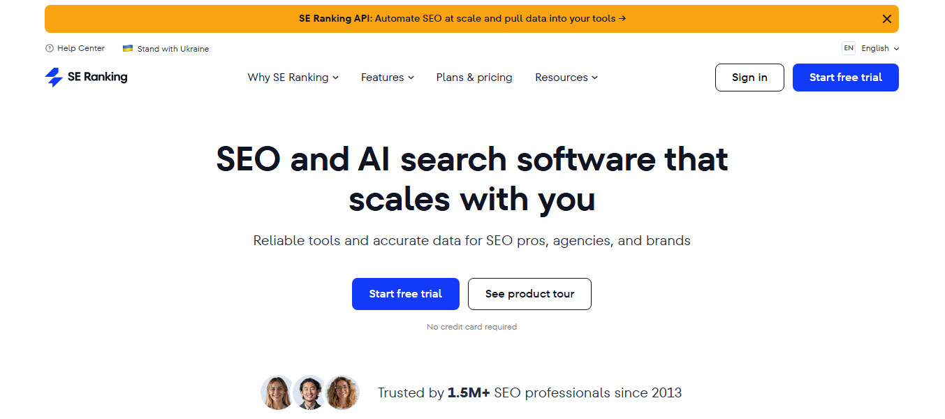 Công cụ seo tự động SE Ranking