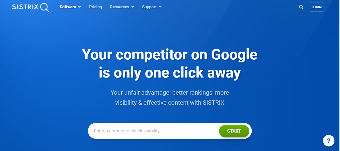 Công cụ seo tự động sistrix