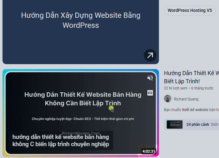 Độ dài video