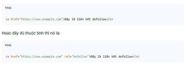 Liên kết dofollow là gì?