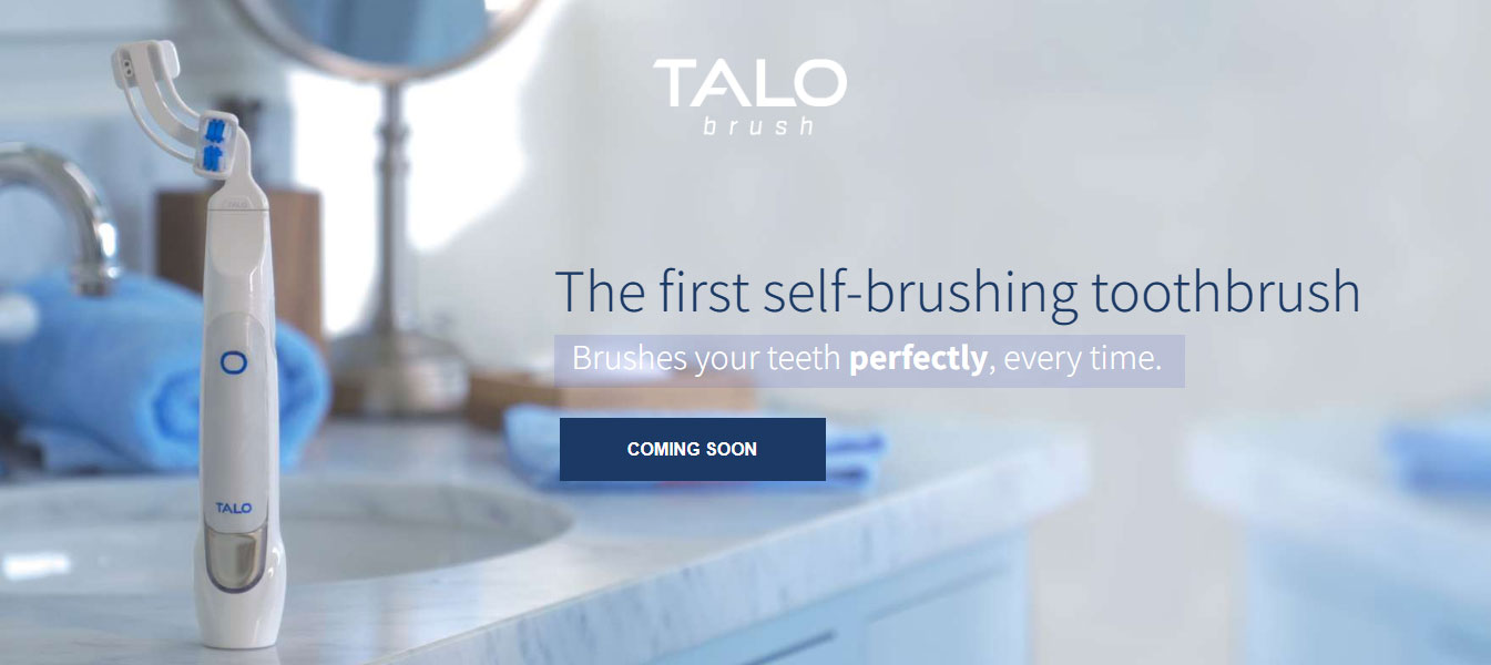 Mẫu landing page bán hàng Talo Brush