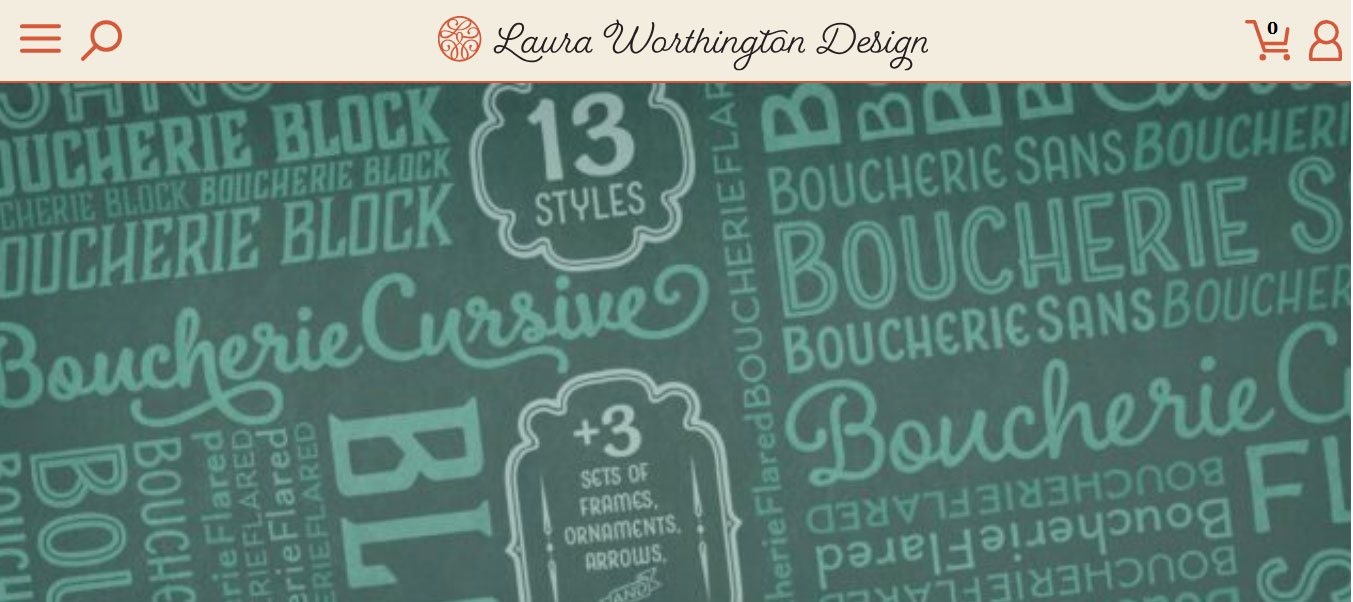 Mẫu trang đích Laura Worthington