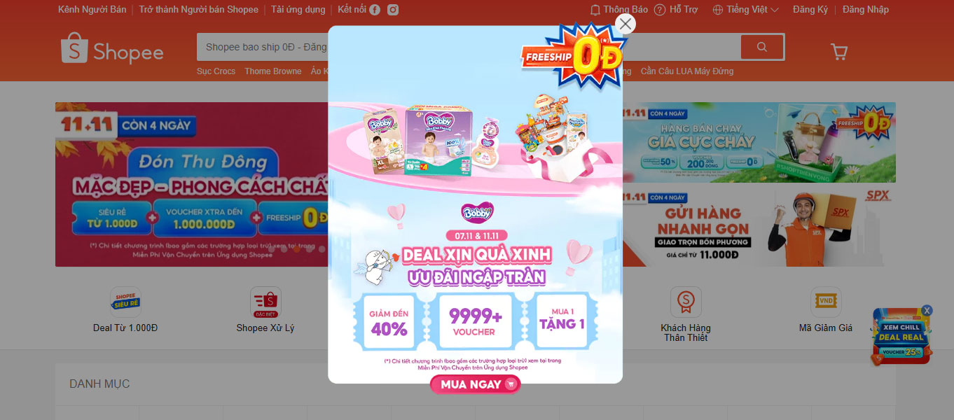 Thay đổi nút kêu gọi