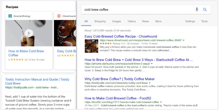 Sử dụng dữ liệu có cấu trúc lược đồ để nổi bật trên SERP di động