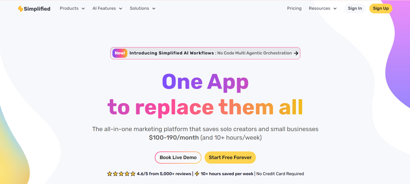 Tạo Landing Page bằng AI Simplified