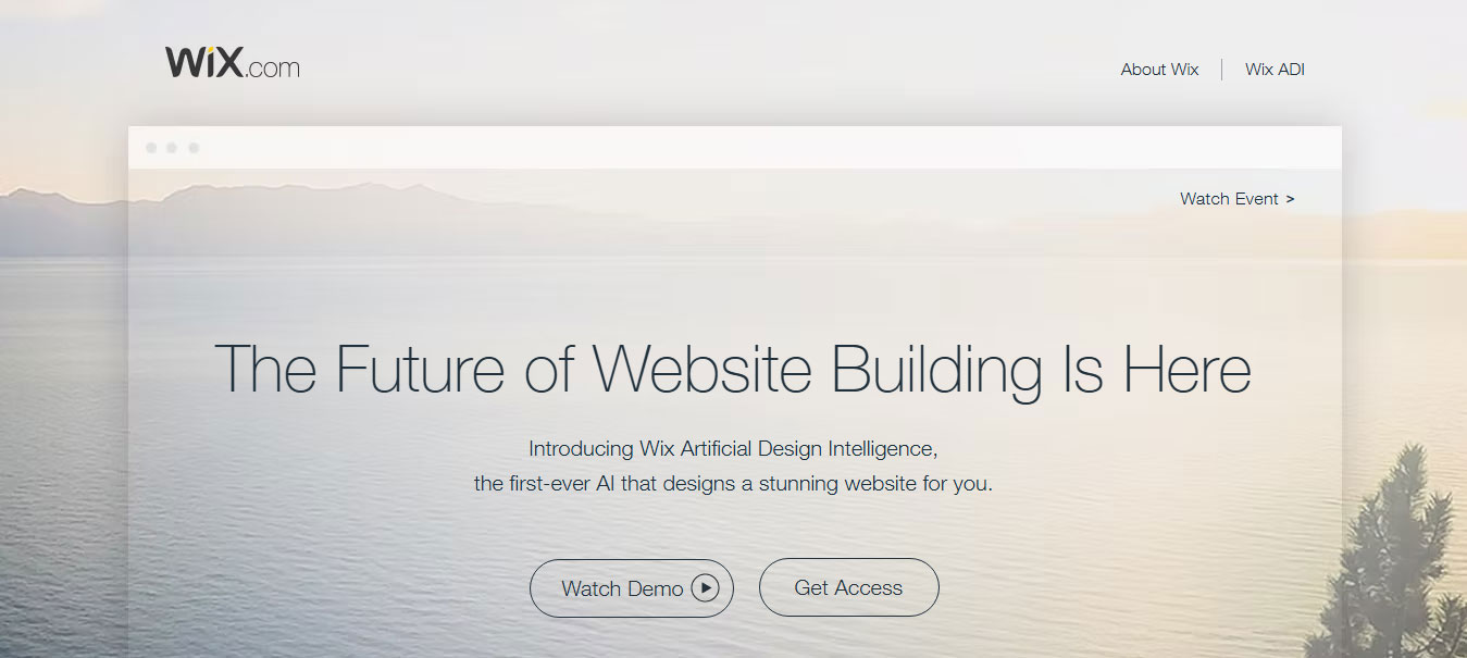 Tạo Landing Page bằng AI Wix ADI