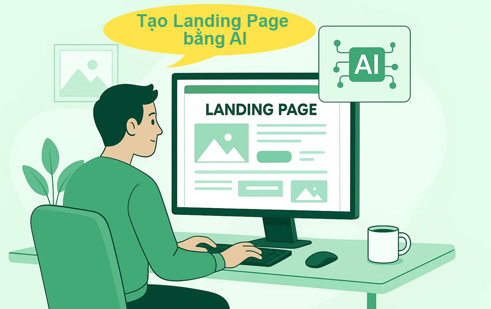 Tạo Landing Page bằng AI