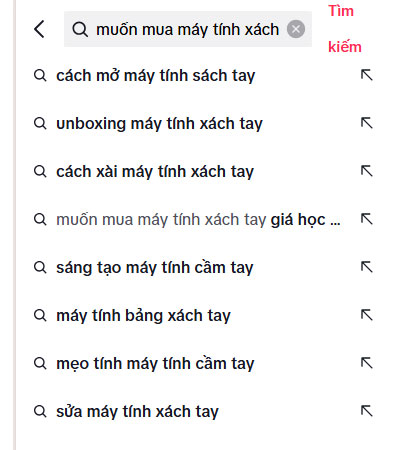 Tối ưu hóa cho Thanh tìm kiếm của TikTok
