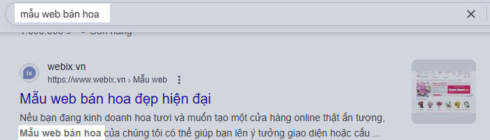 Bao gồm từ khóa trong phần mô tả meta