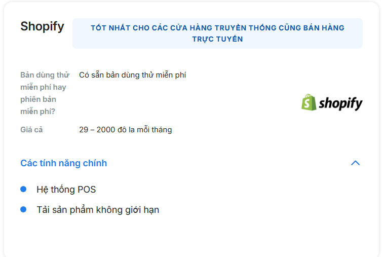 Thiết kế website Shopify