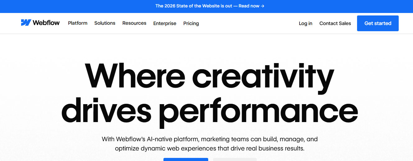 Thiết kế website Webflow