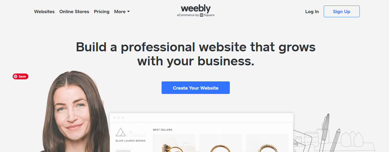 Thiết kế website Weebly