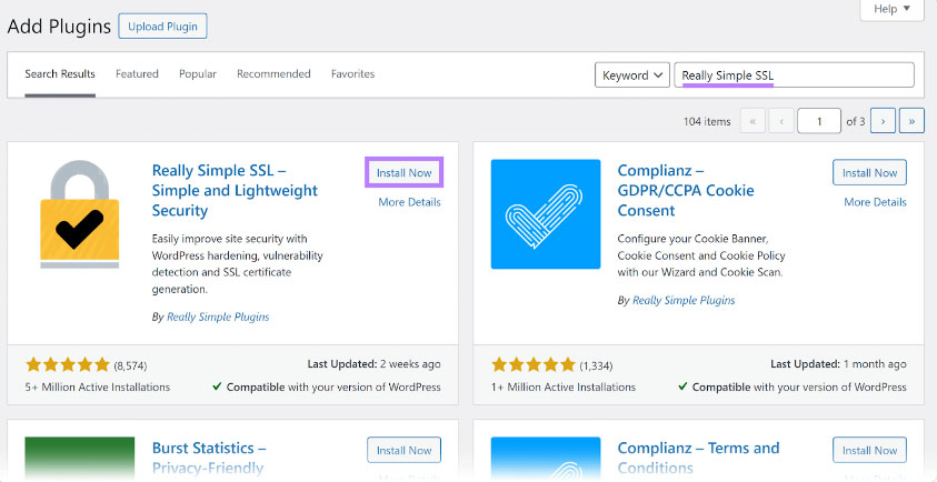 Thiết lập chứng chỉ SSL