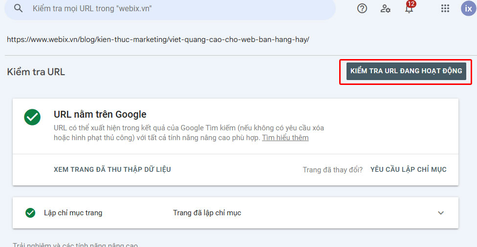 Tìm nạp như Google