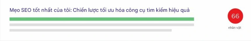 Tối ưu hóa thẻ tiêu đề và mô tả cho SERP trên thiết bị di động