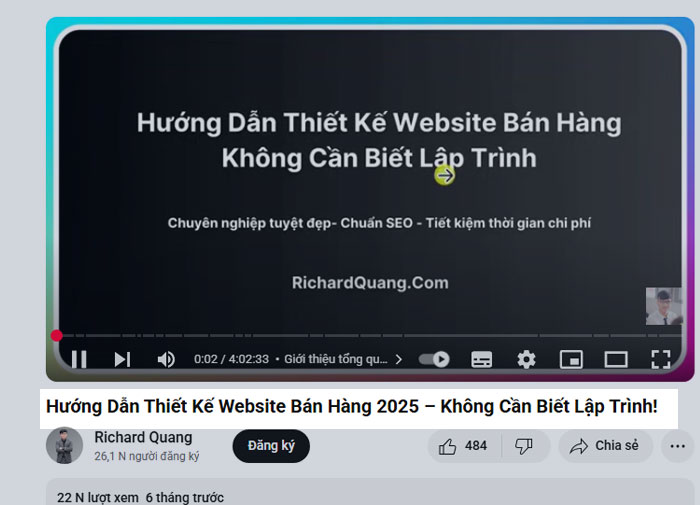 Tối ưu hoá tiêu đề video