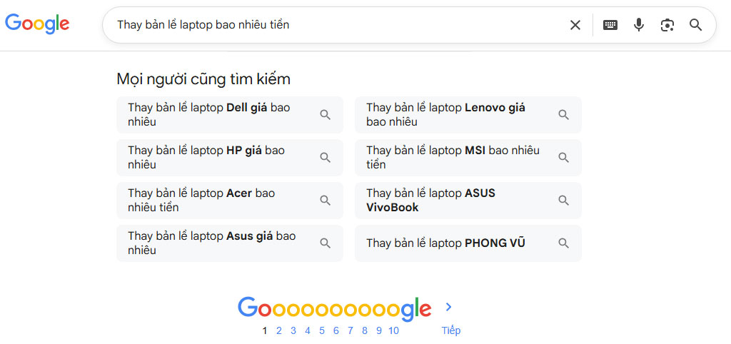 Tìm kiếm liên quan