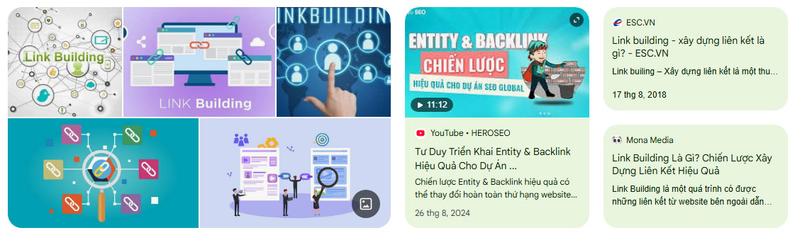 Xây dựng liên kết trong seo