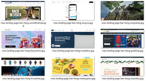 Top 26 mẫu landing page bán hàng chuyển đổi cao cho mọi ngành nghề
