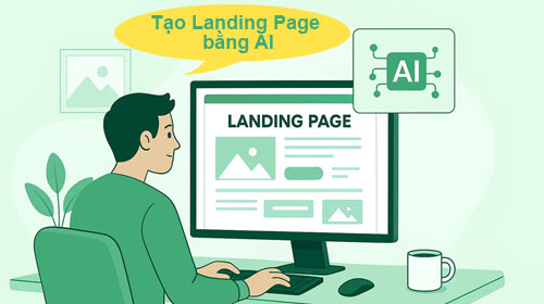 Tạo Landing Page bằng AI với 20 công cụ Ai miễn phí