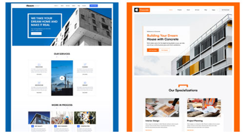 Top 10 mẫu website công ty xây dựng kiến trúc thiết kế đẹp