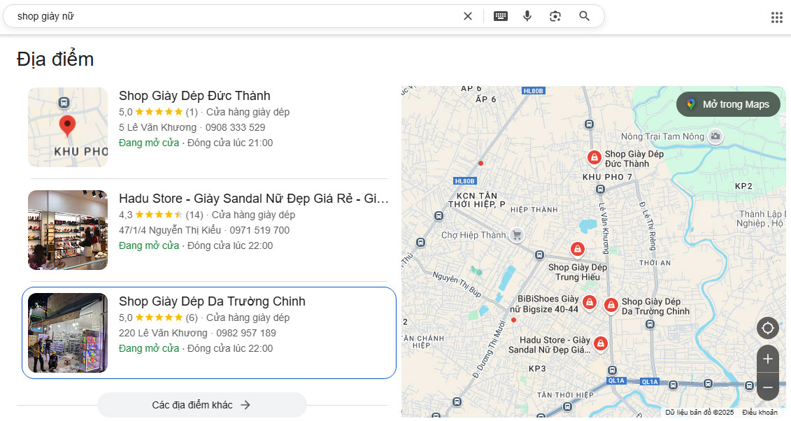 Đăng ký Google business