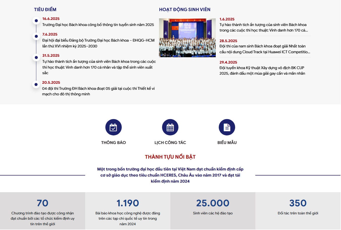 Giới thiệu mẫu web giáo dục