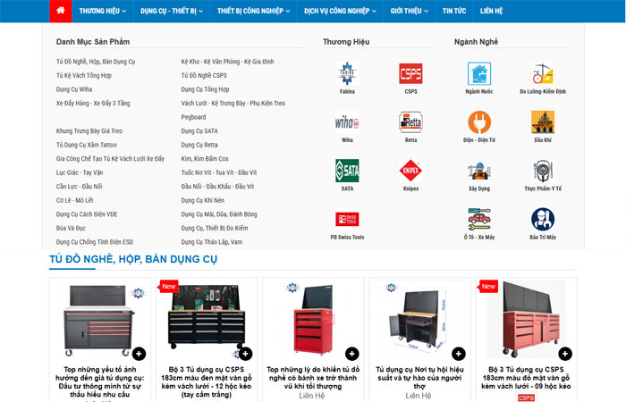 Mẫu web bán hàng ra đơn đẹp