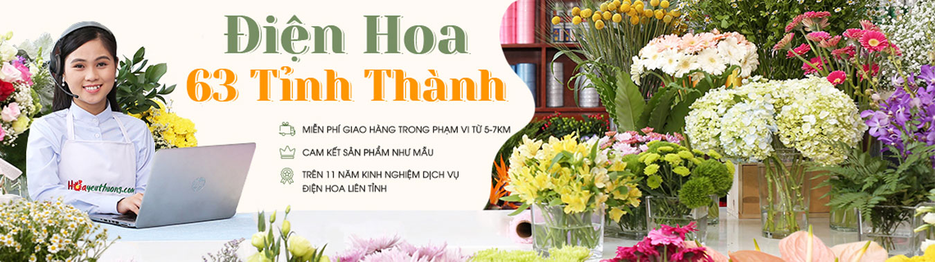 Mẫu web bán hoa đẹp hiện đại