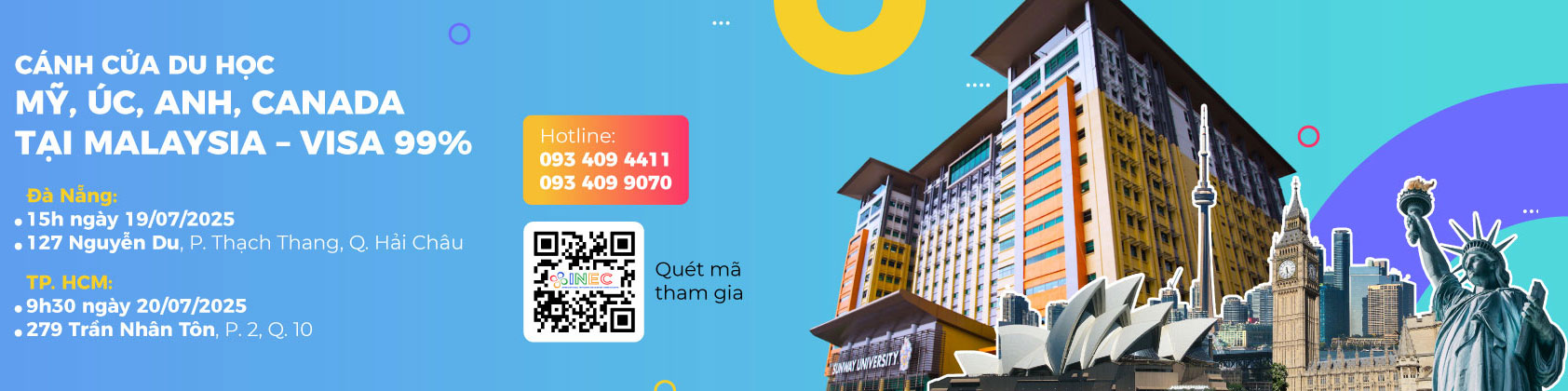 Mẫu web tư vấn du học đẹp